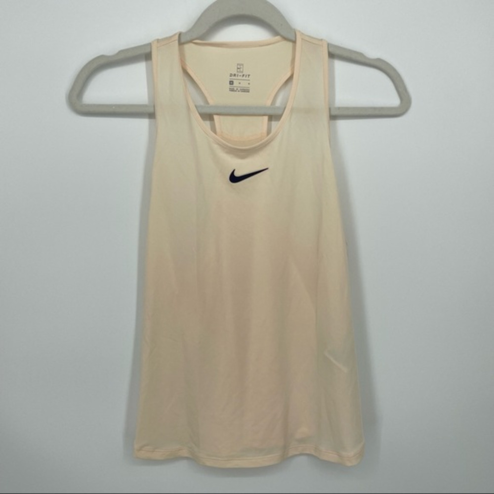 Nike Court Dry Slam Tennis Active Tank Top Sz M aa1199